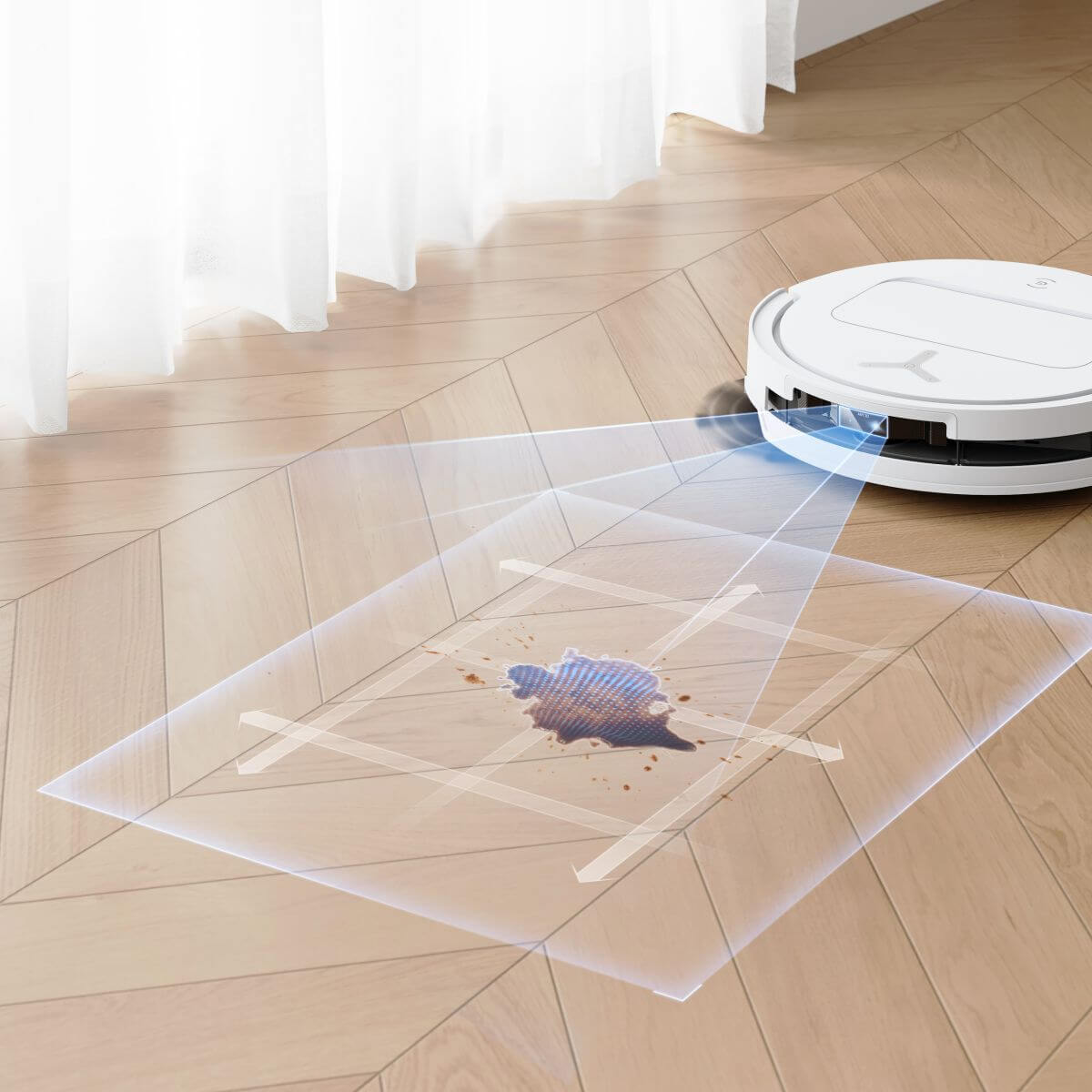 14 AI Instant Re-Mop Umelá inteligencia sa zameria na nečistoty